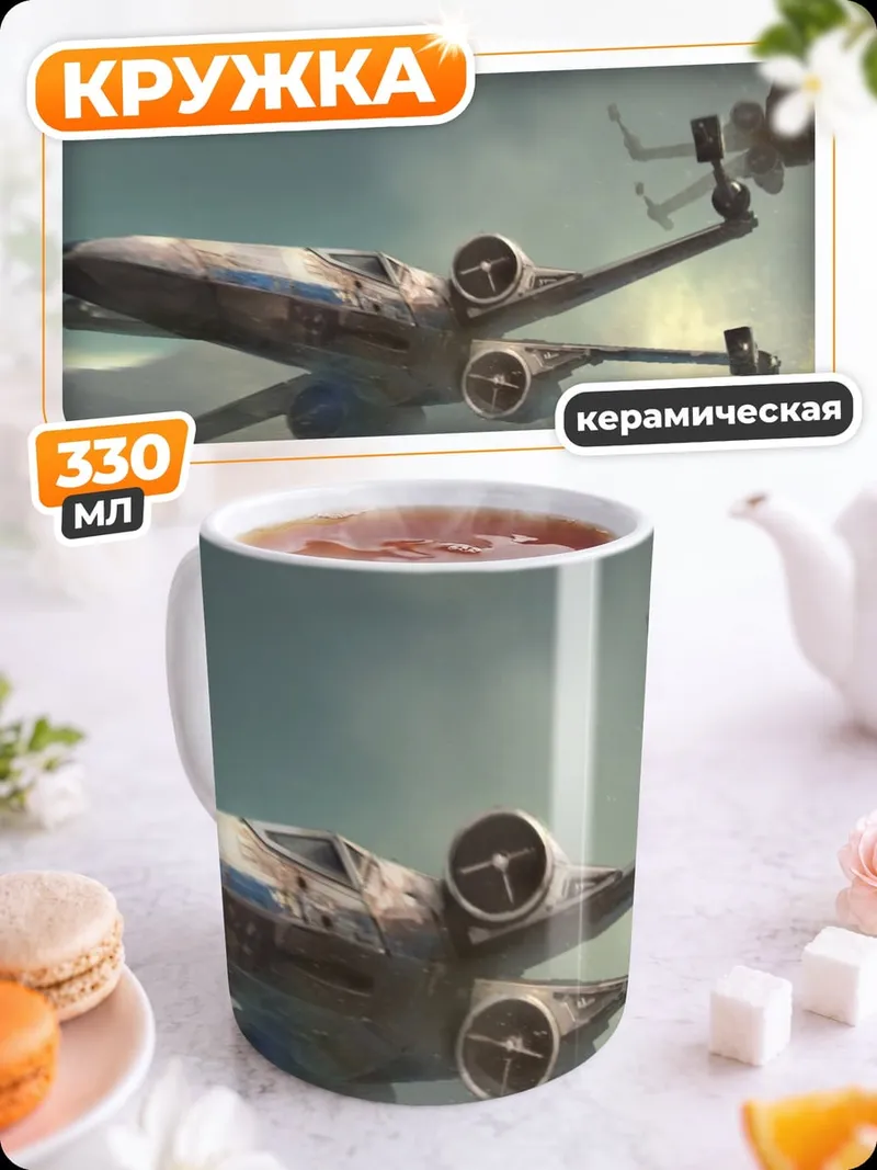 Кружка керамическая Звездные Истребители