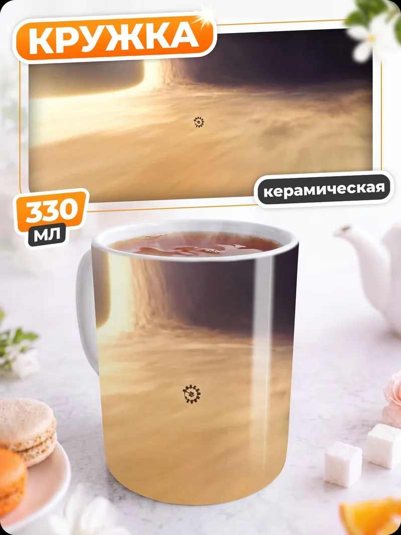 Кружка керамическая Черная дыра