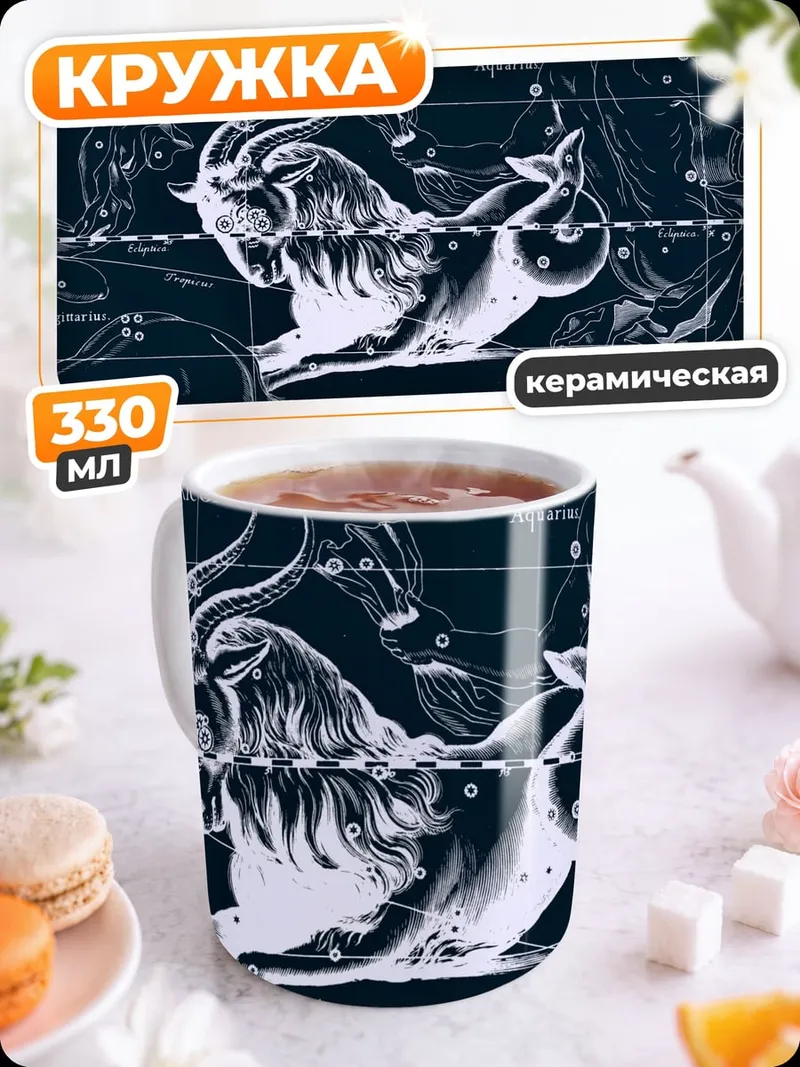 Кружка керамическая Знак Козерога