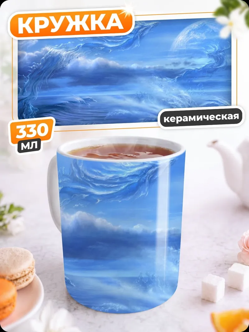 Кружка керамическая Водная стихия