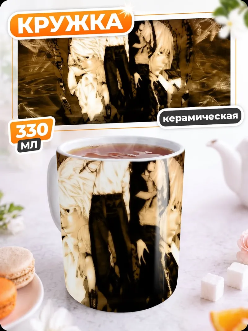 Кружка керамическая Смертельный узор
