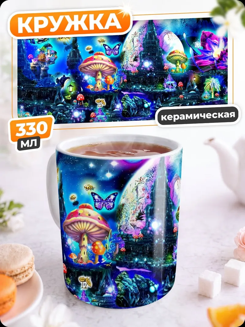 Кружка керамическая Сказочный мир фэнтези