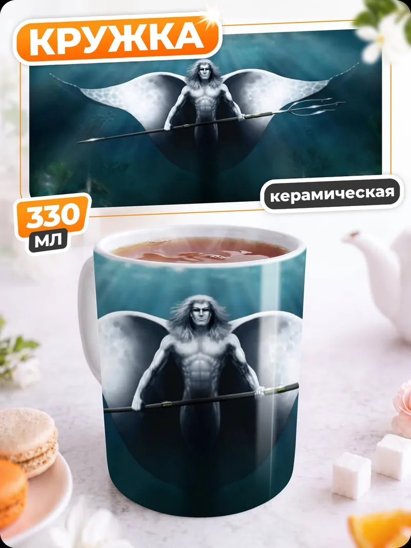 Кружка керамическая Владыка океана