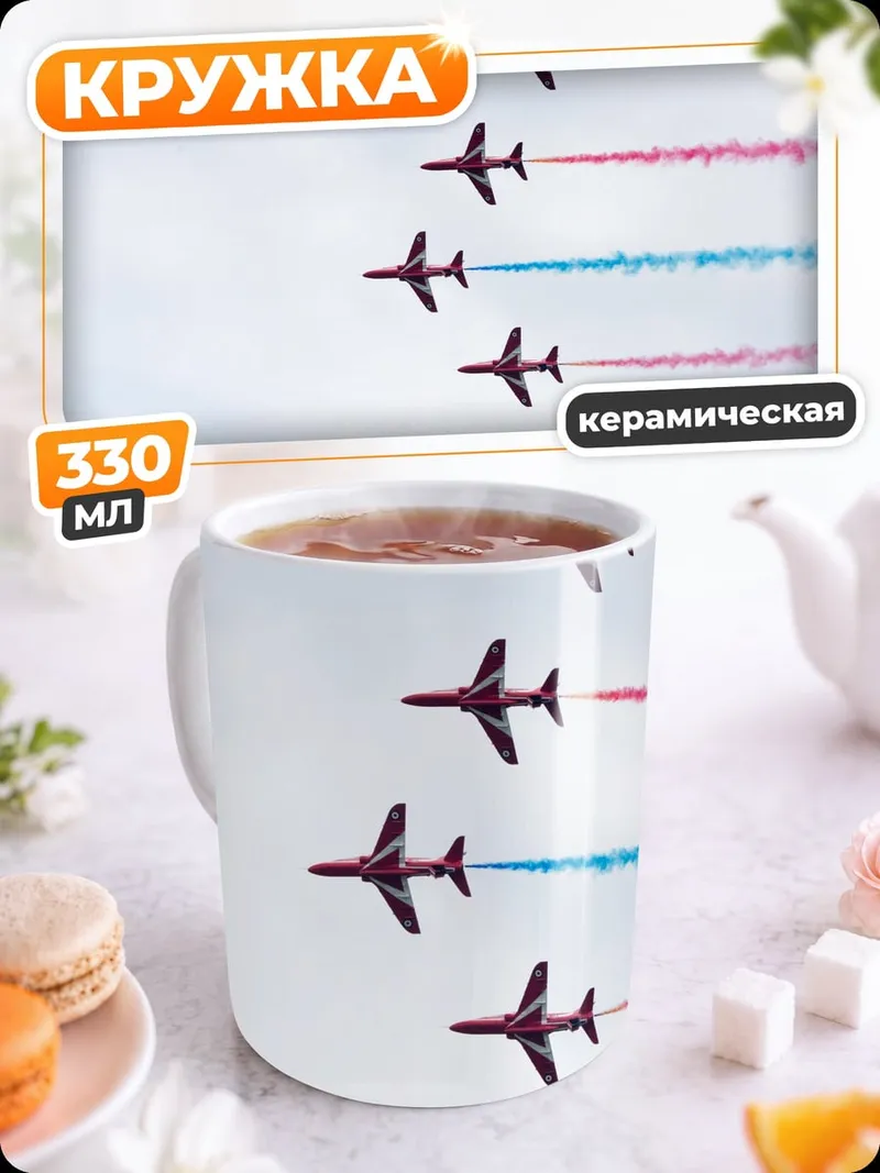 Кружка керамическая Пилотажная группа