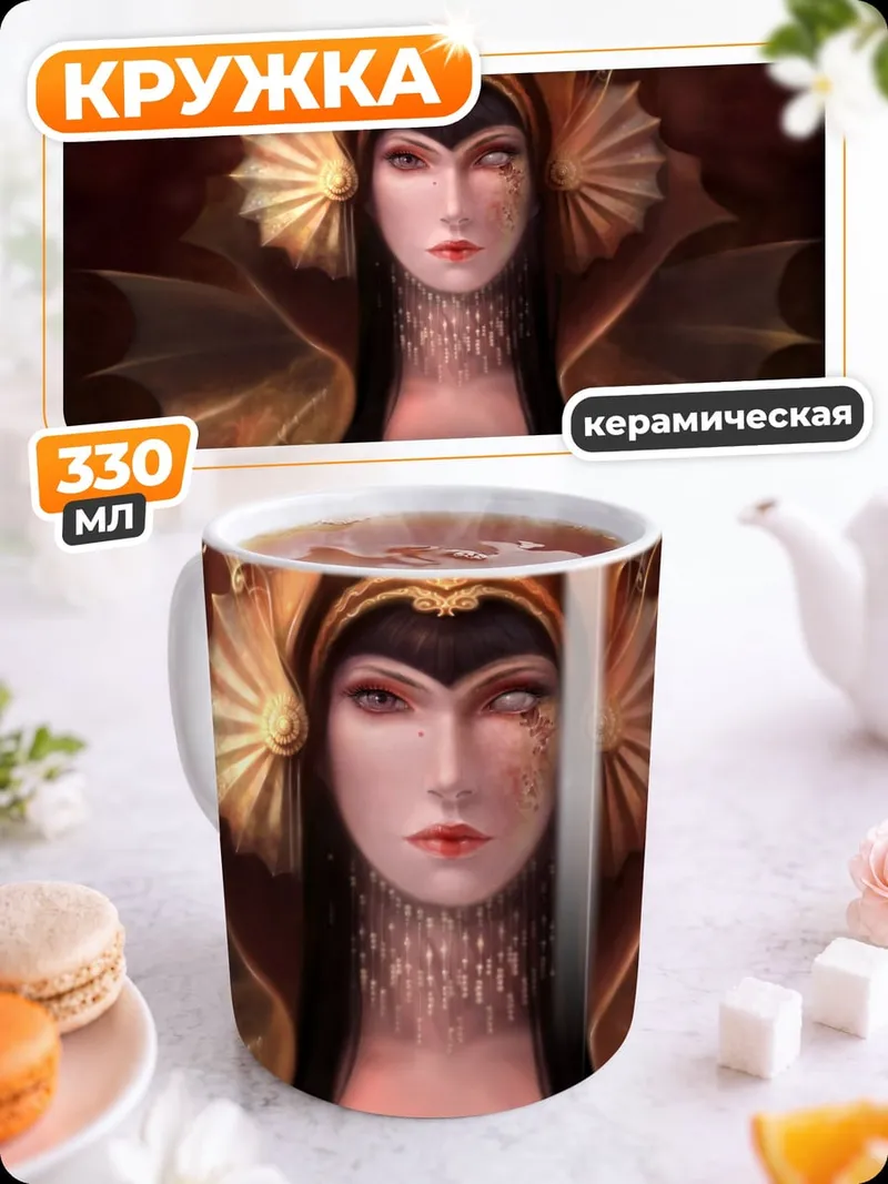 Кружка керамическая Королева демонов