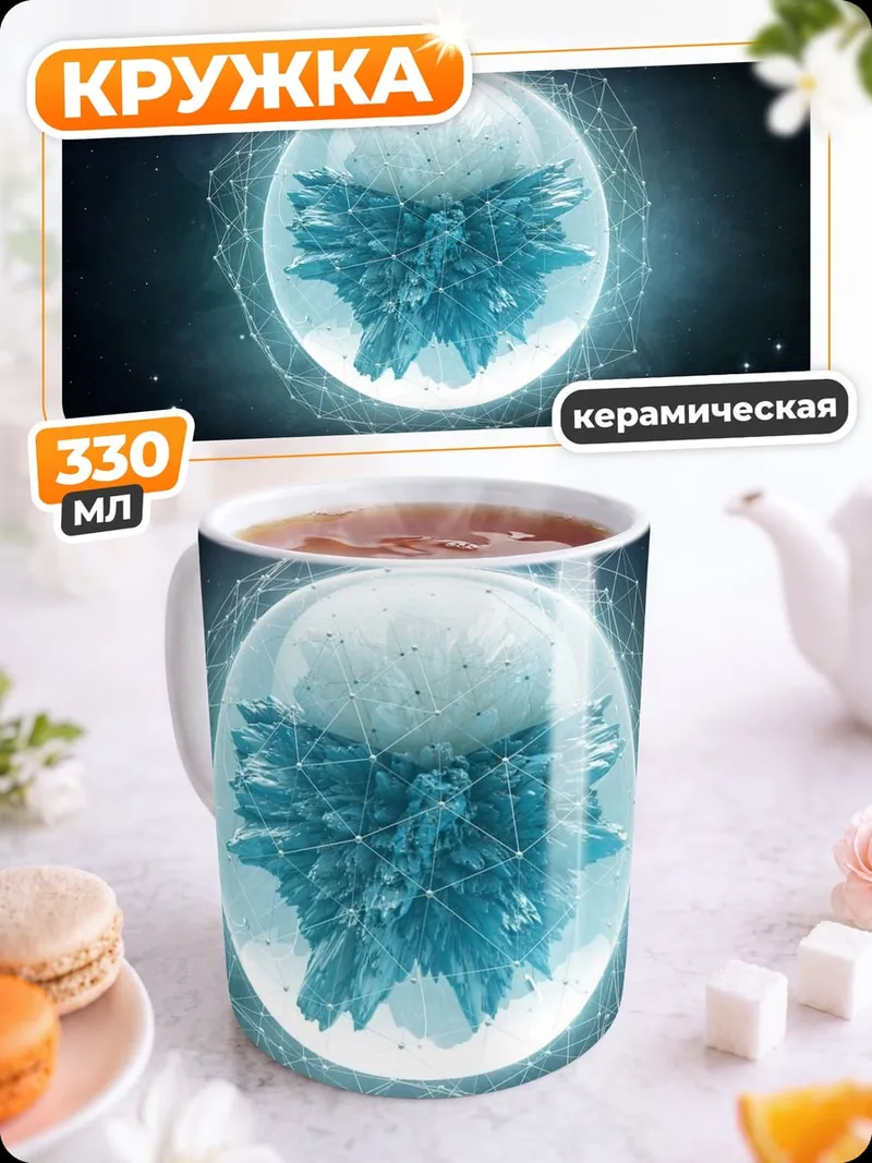Кружка керамическая Кристальная сфера