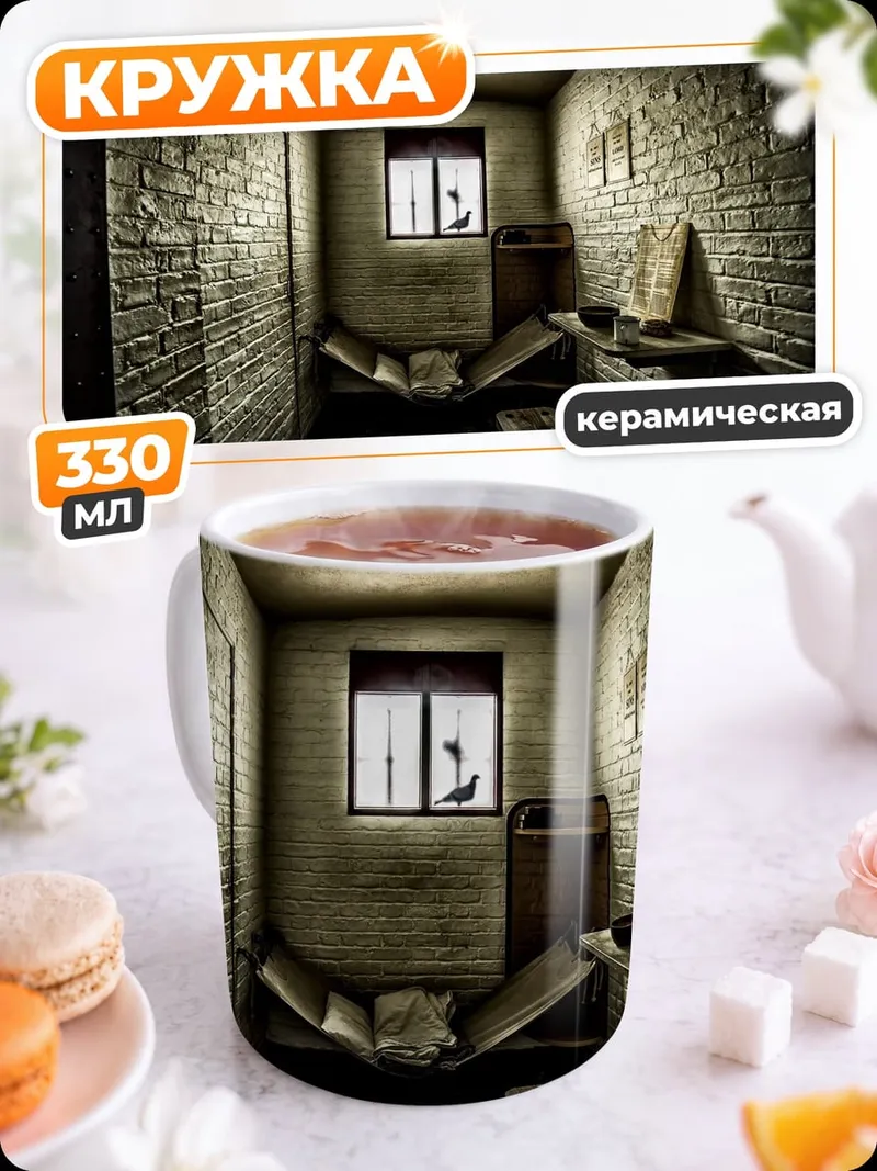 Кружка керамическая Пустая камера