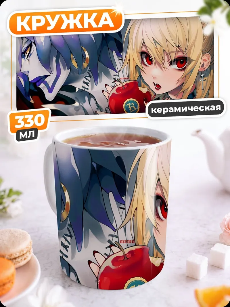Кружка керамическая Рюк и Миса