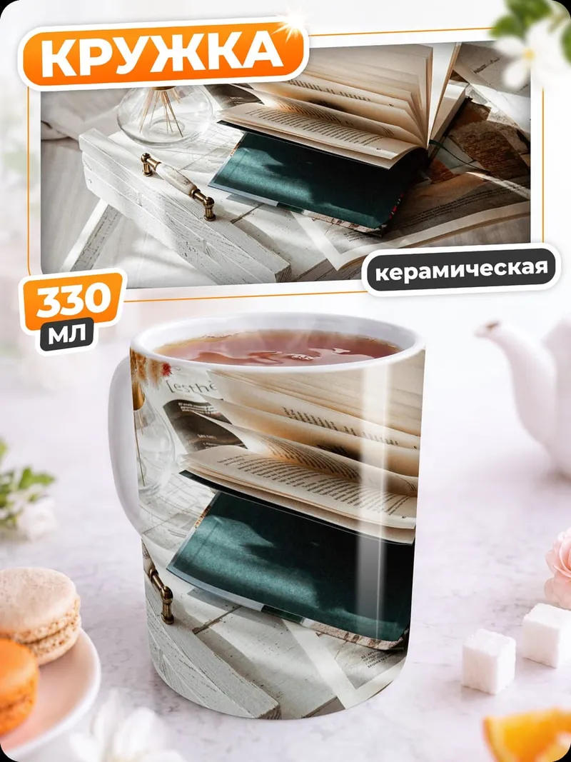 Кружка керамическая Уютное утро