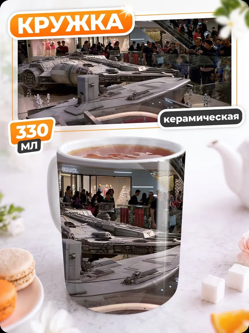 Кружка керамическая Тысячелетний сокол