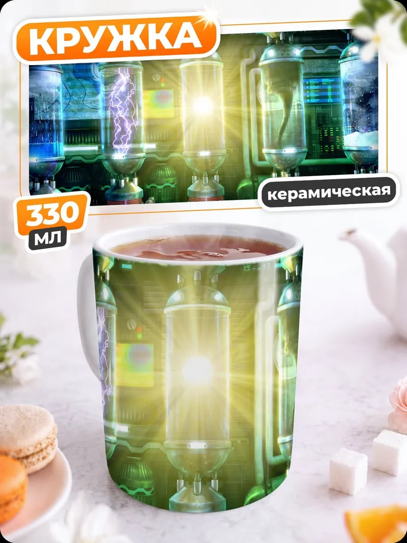 Кружка керамическая Лаборатория безумия