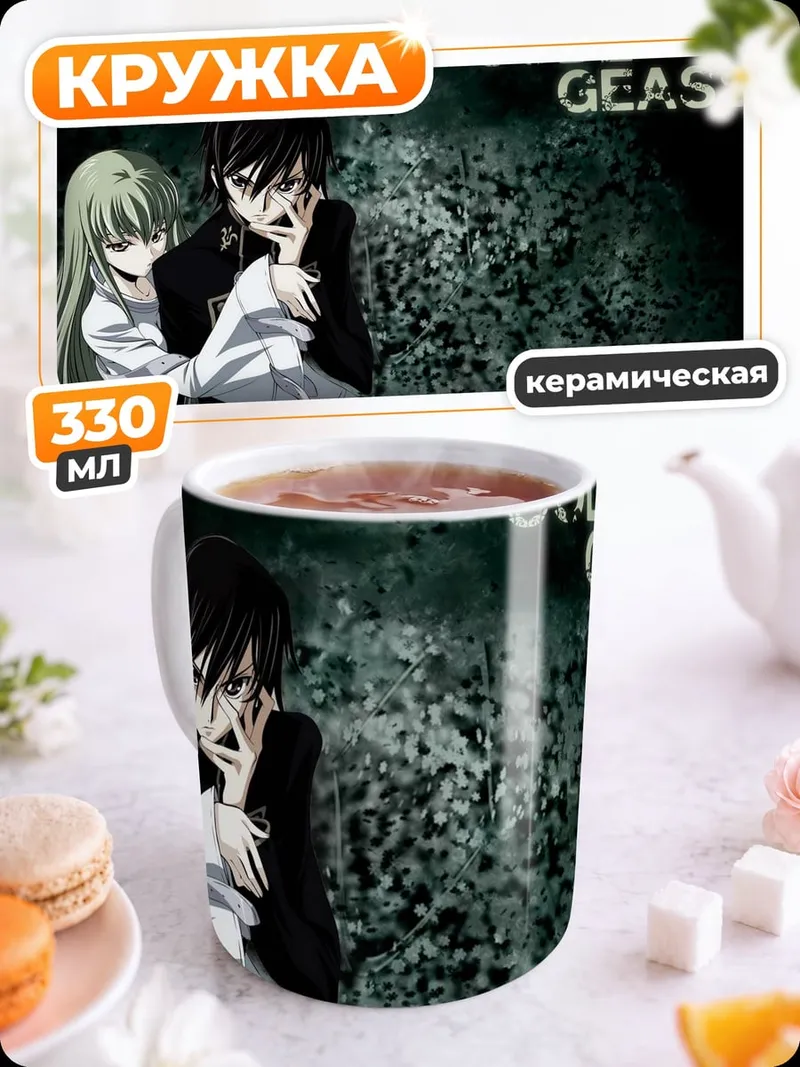 Кружка керамическая Код Гиас