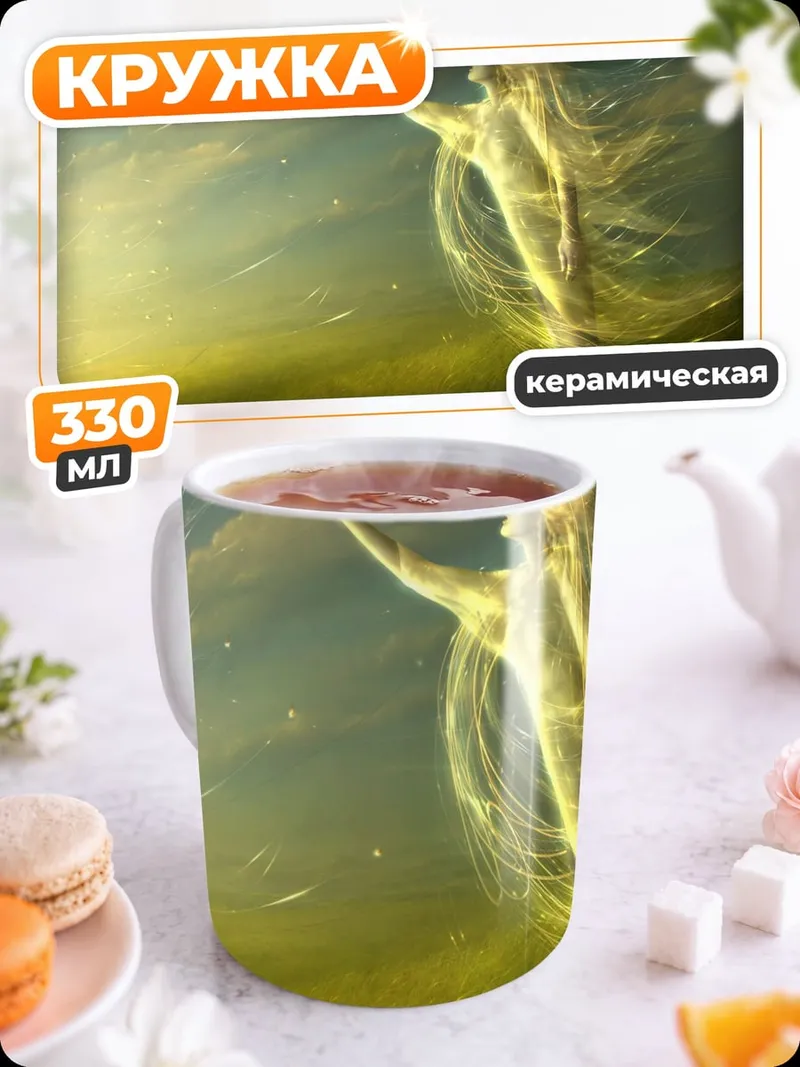 Кружка керамическая Светящийся дух
