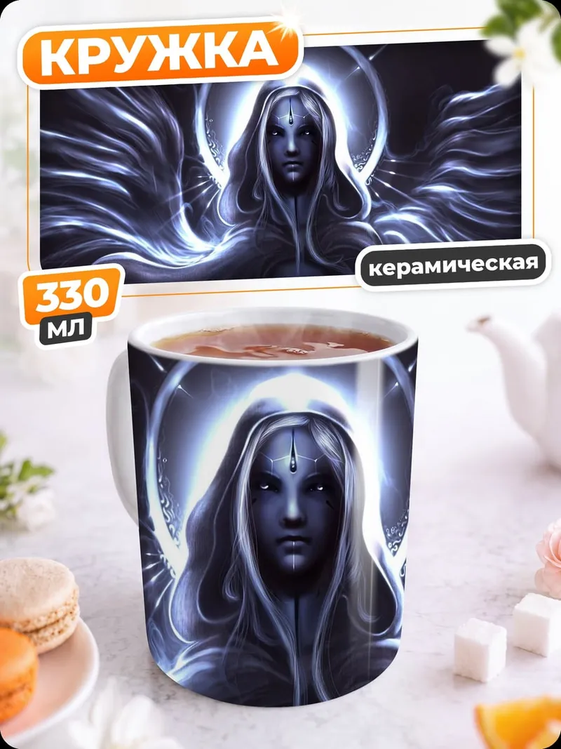 Кружка керамическая Светлый ангел
