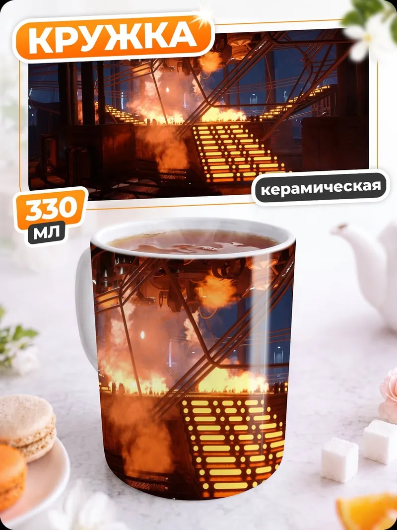 Кружка керамическая звездные войны фабрика