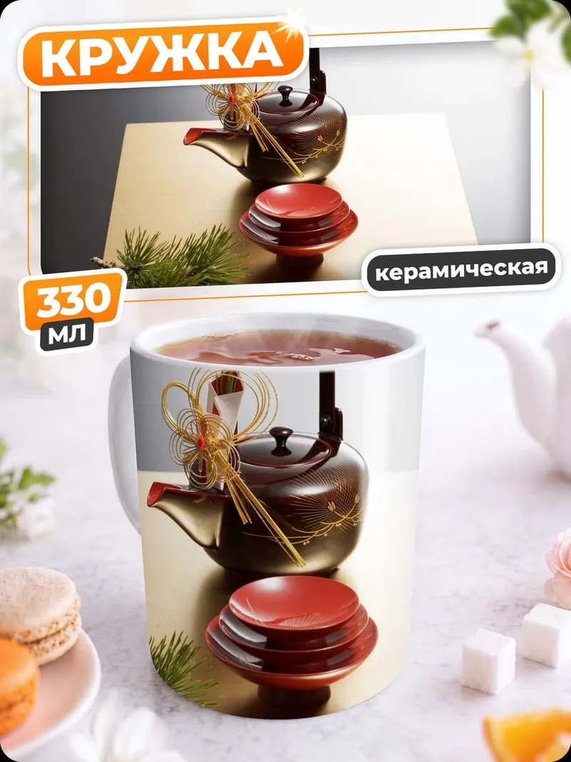 Кружка керамическая Японский чайный набор