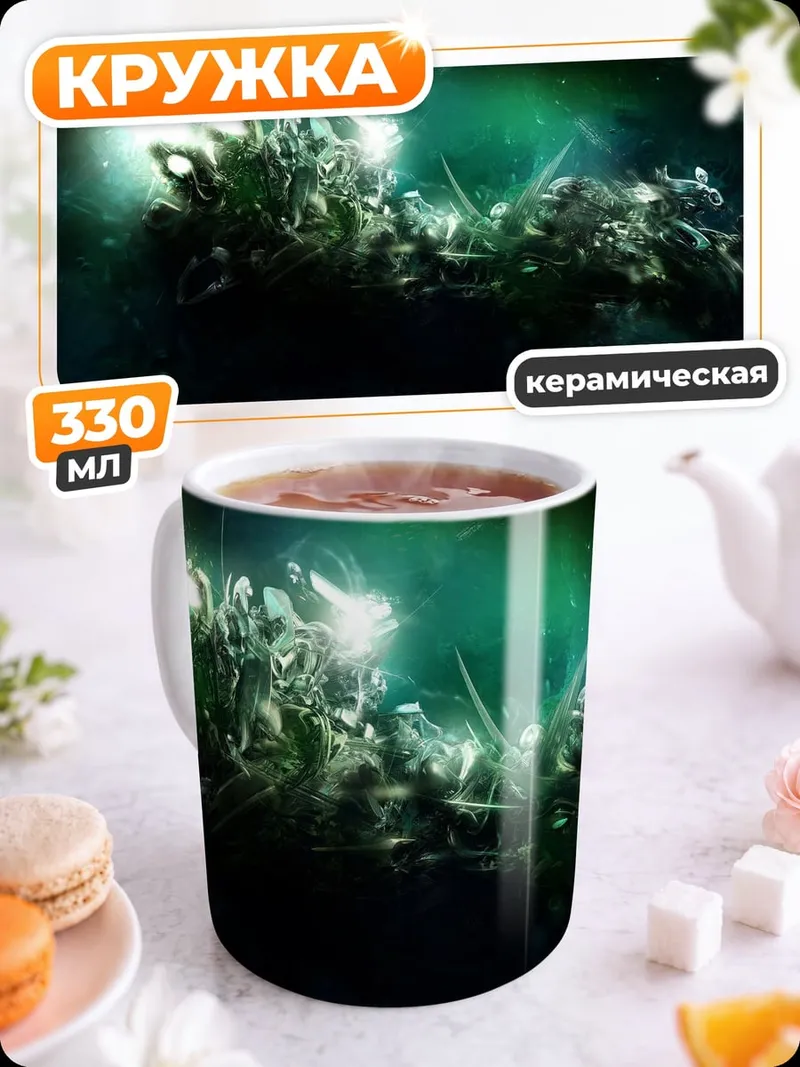 Кружка керамическая Фантастический мир