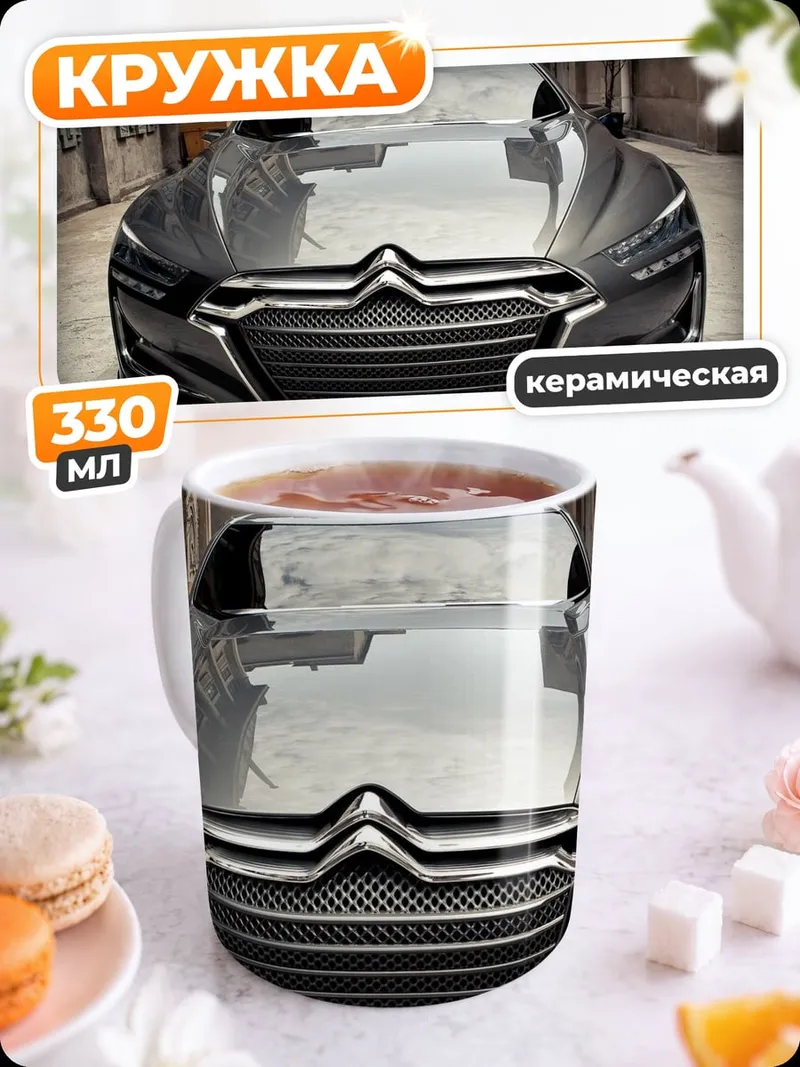 Кружка керамическая Концепткар Citroen