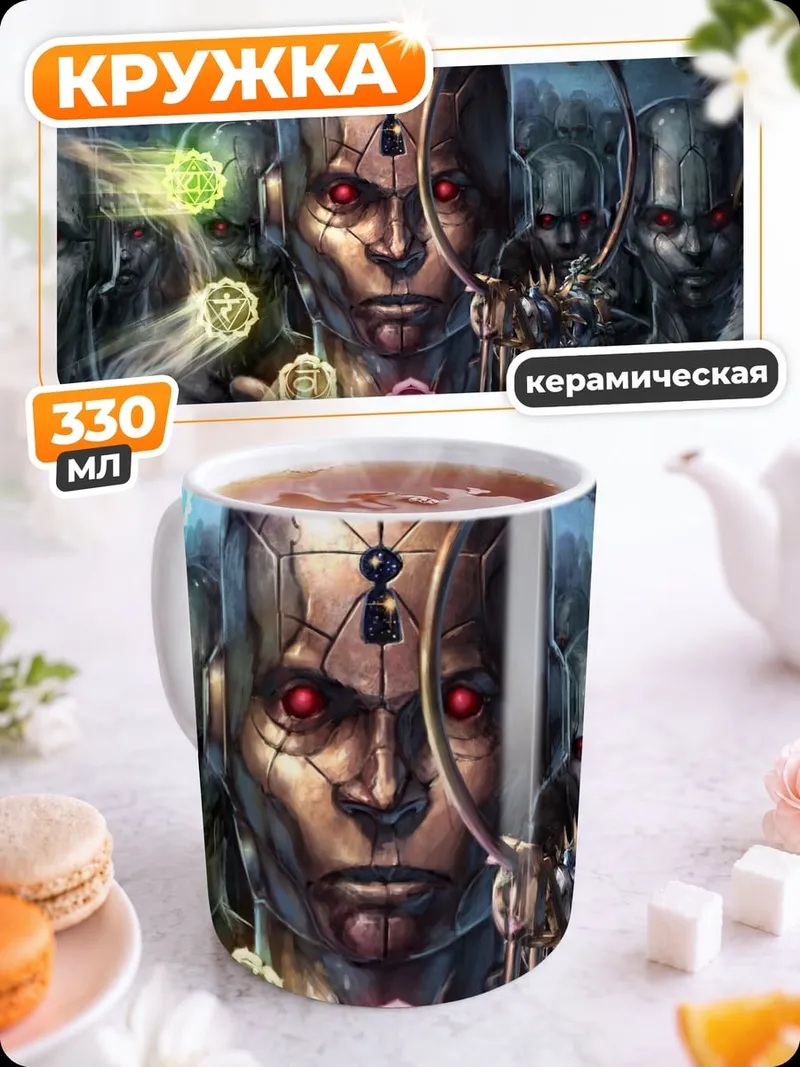 Кружка керамическая Маг стихий