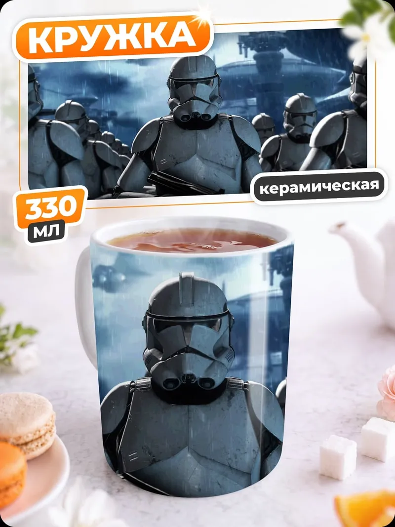 Кружка керамическая штурмовики звездные войны