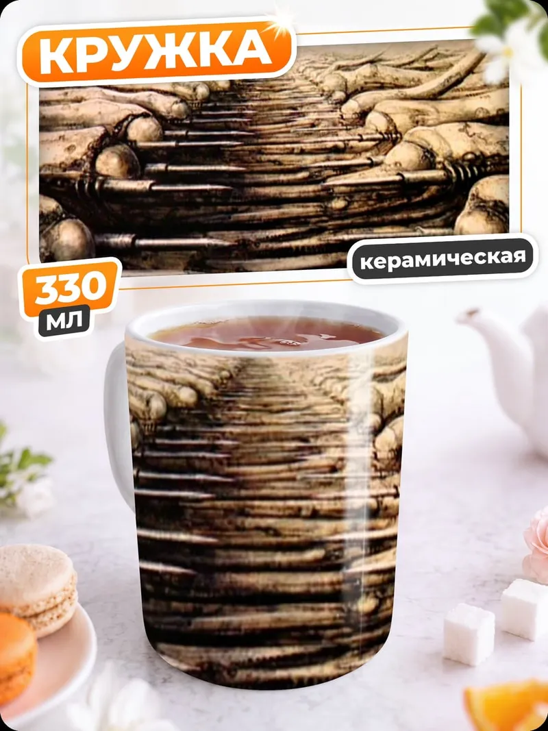 Кружка керамическая Сюрреалистичная лестница