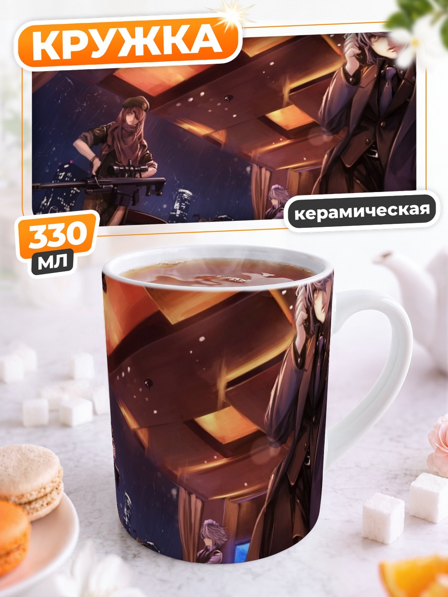 Кружка керамическая Сакуя Идзайой в кафе