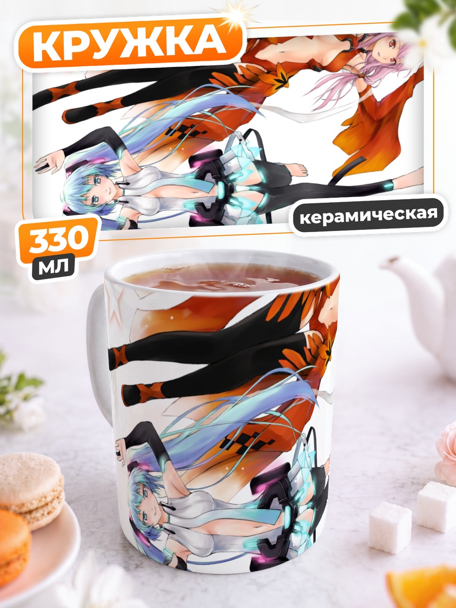 Кружка керамическая Мику Хацунэ и Инори
