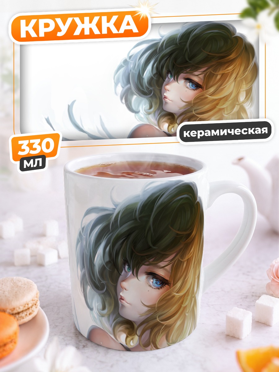Кружка керамическая Каэдэ Такагаки в платье