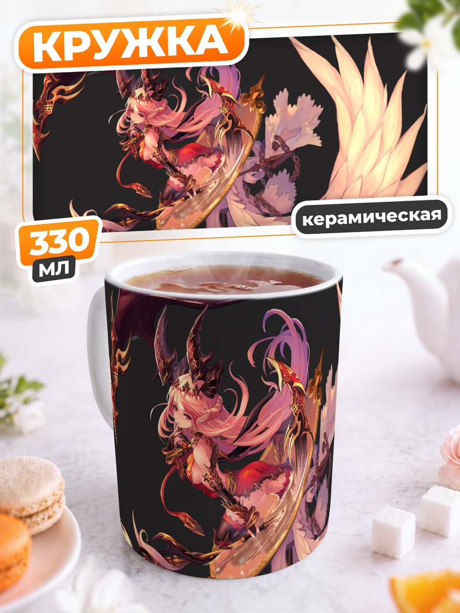 Кружка керамическая Воин из Braves