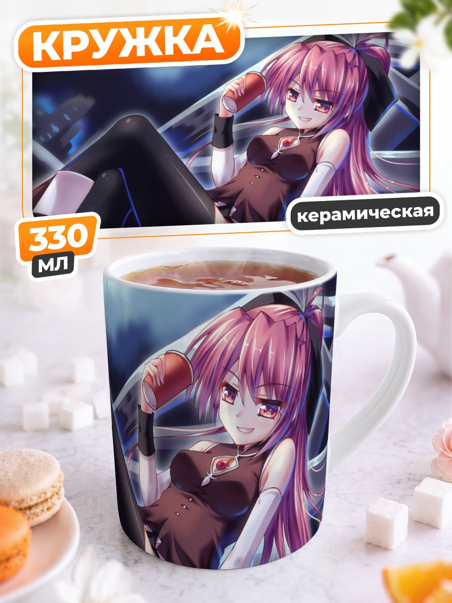 Кружка керамическая Кёко Сакура с леденцом