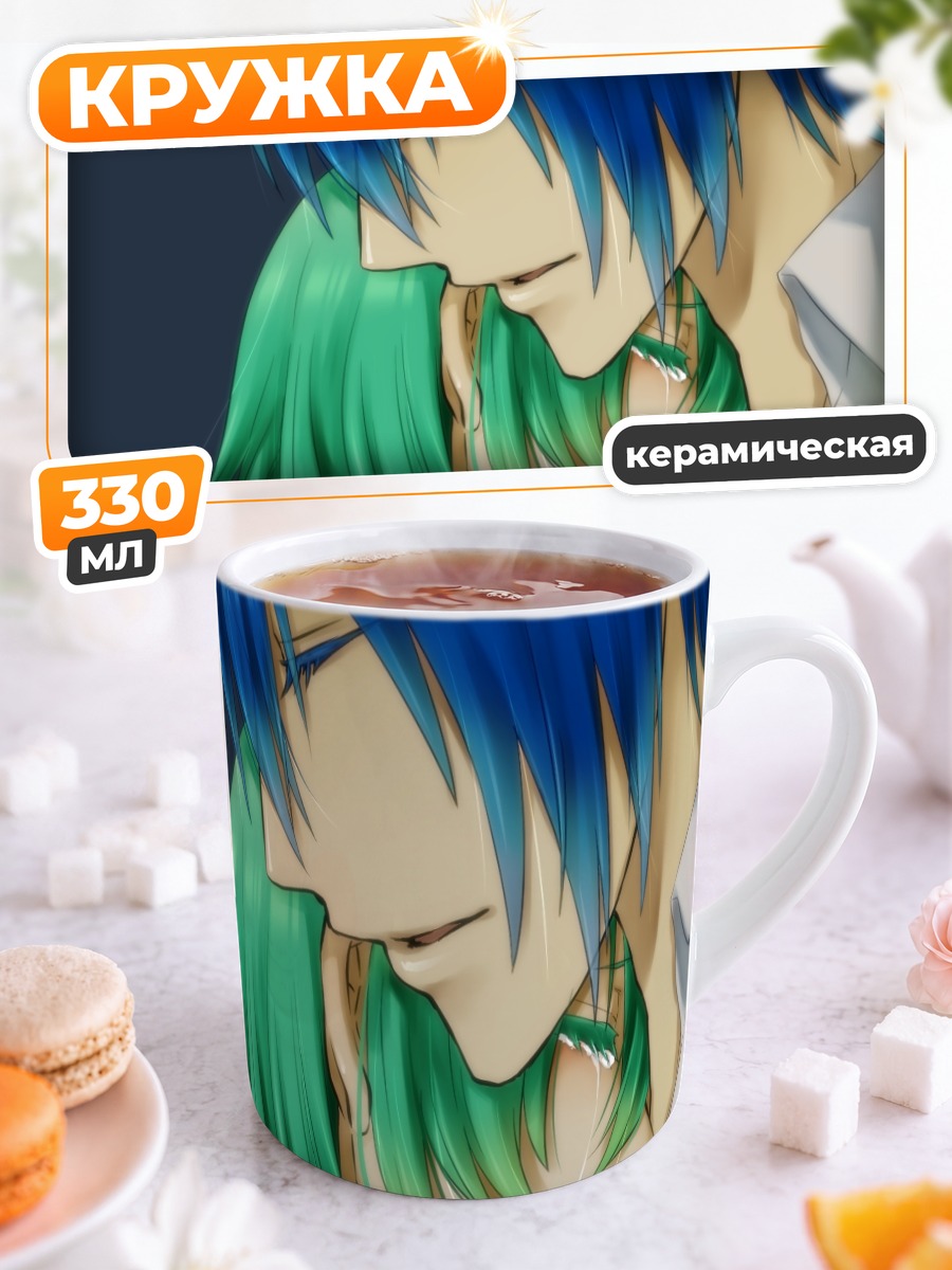 Кружка керамическая Мику Хацунэ и Кайто