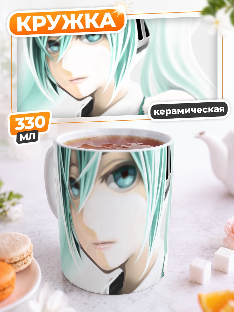 Кружка керамическая Мику Хацунэ 01