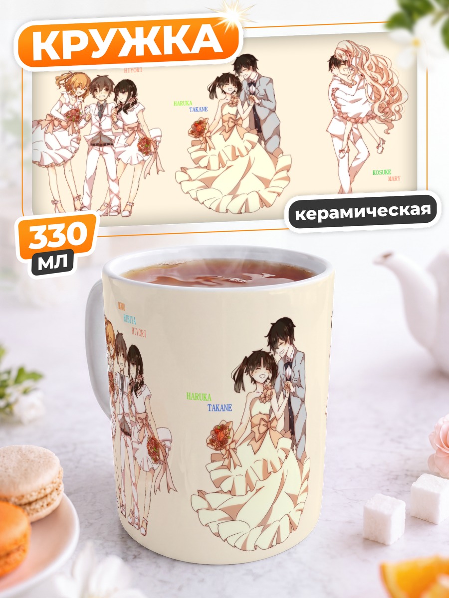 Кружка керамическая Персонажи Kagerou Project