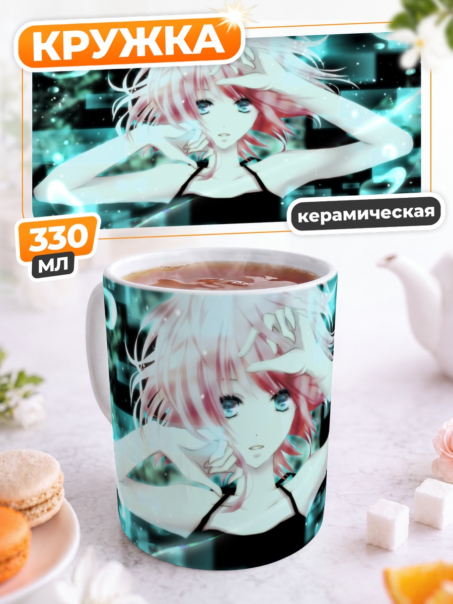 Кружка керамическая Лука Мегуринне в цифрах