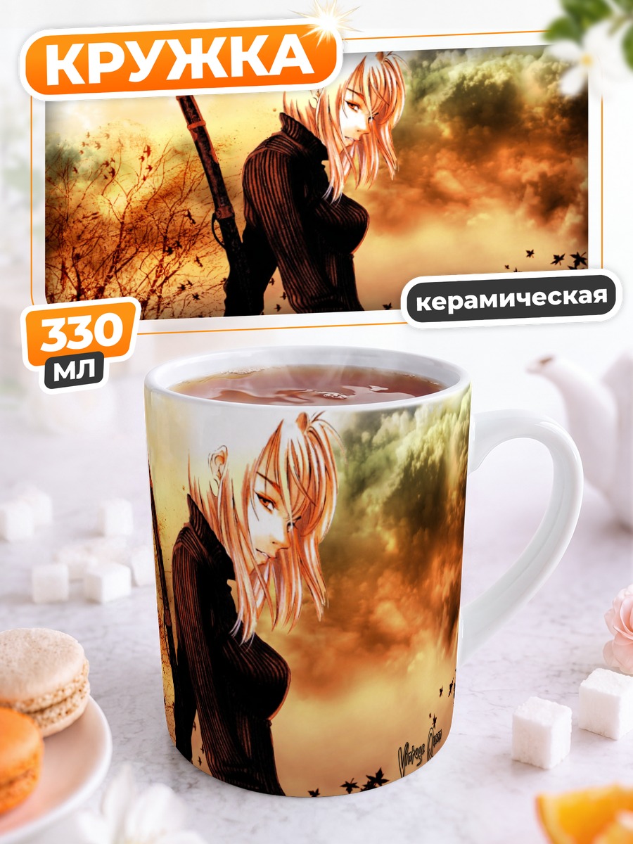 Кружка керамическая Майя Нацумэ в сумерках
