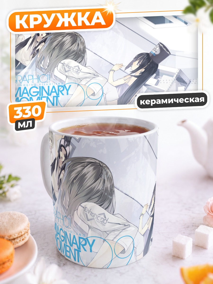 Кружка керамическая Кошка в интерьере