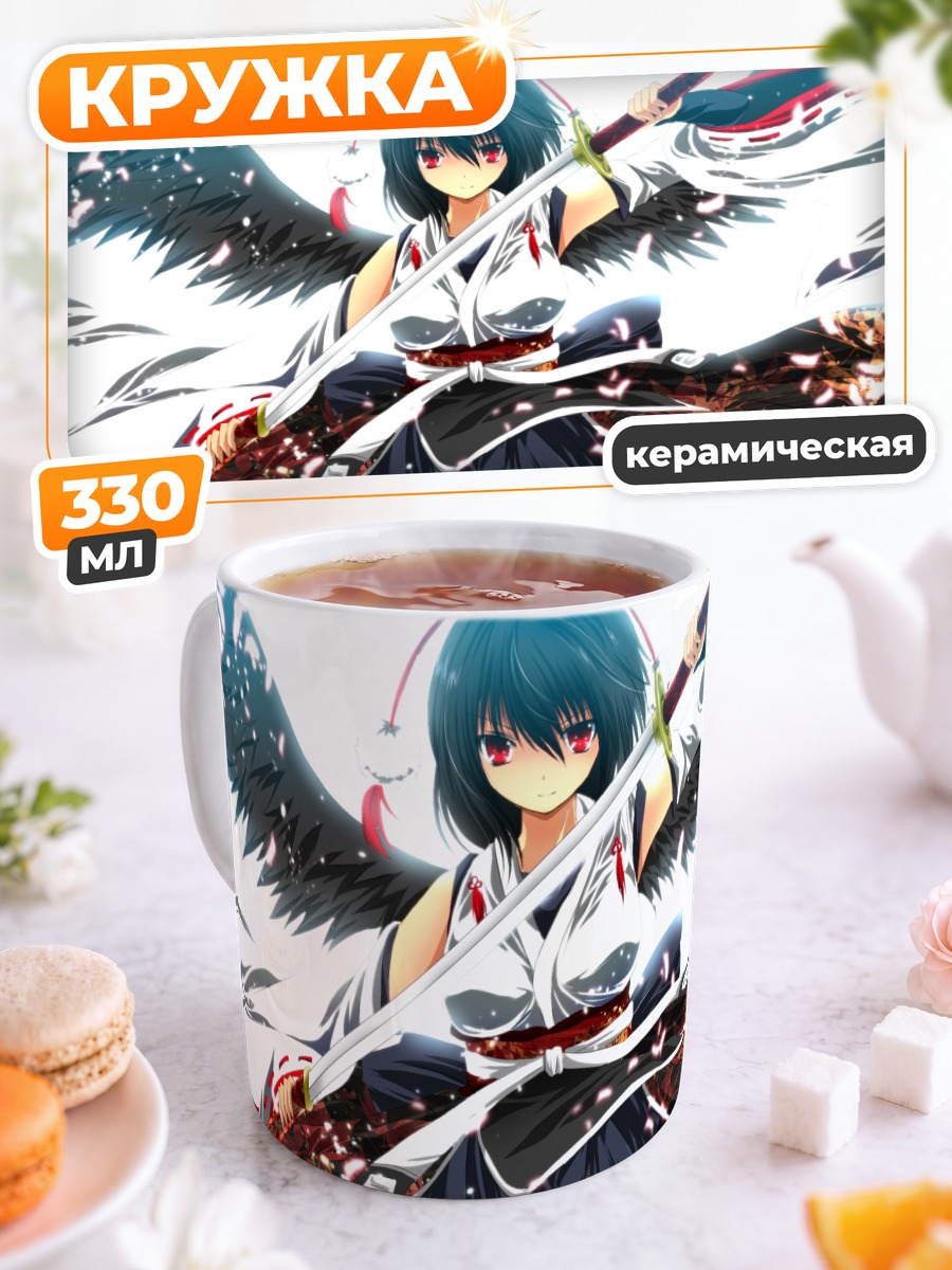 Кружка керамическая Ая Шамеймару с мечом