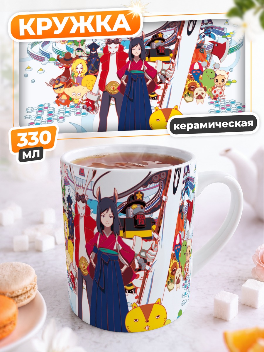 Кружка керамическая Нацуки Синохара в Summer Wars
