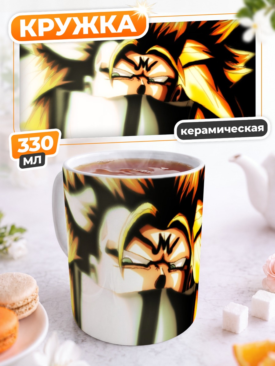 Кружка керамическая Гоку Супер Сайян