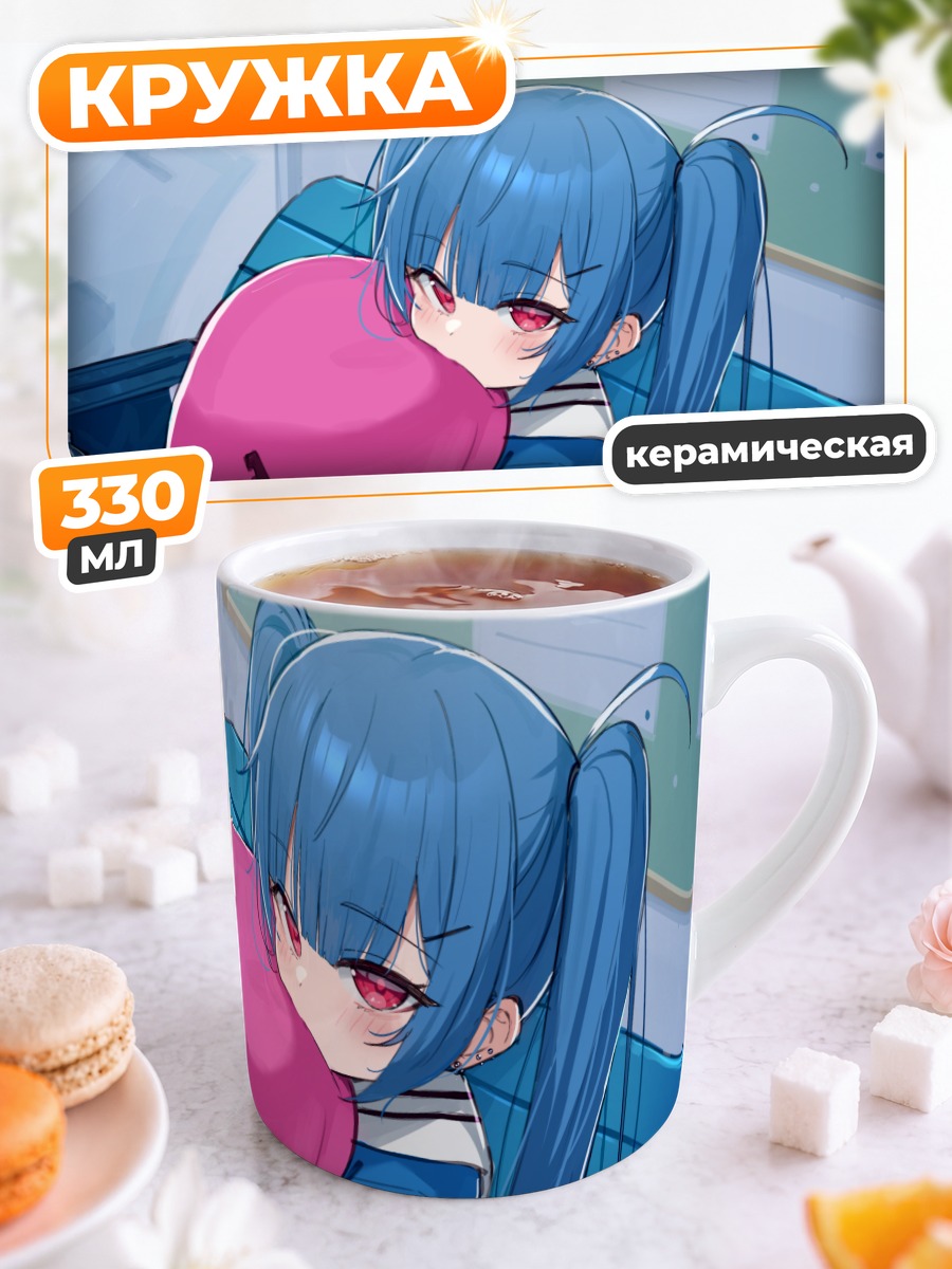 Кружка керамическая Канаэ с осьминогом