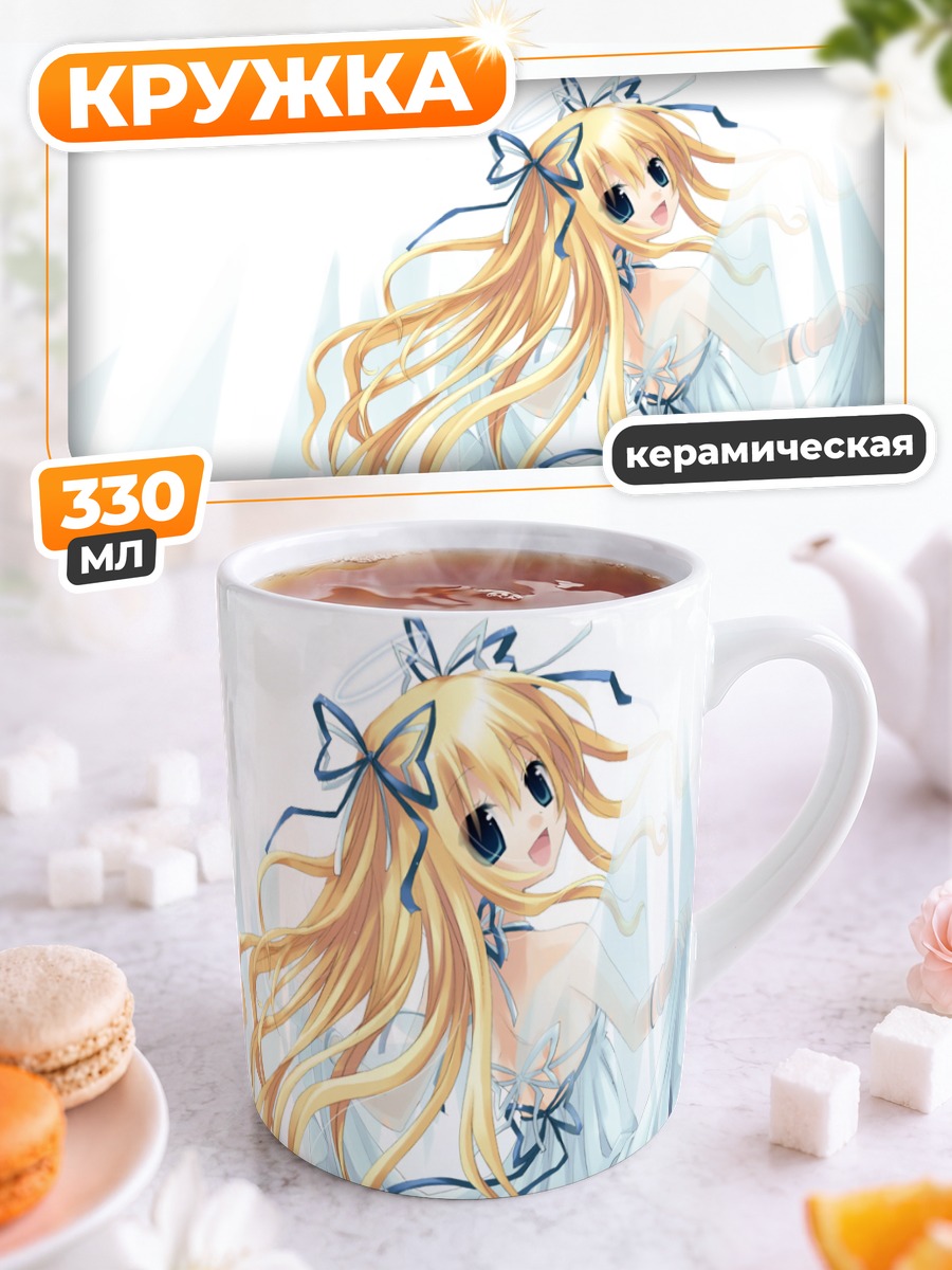 Кружка керамическая Мику Хацунэ в платье