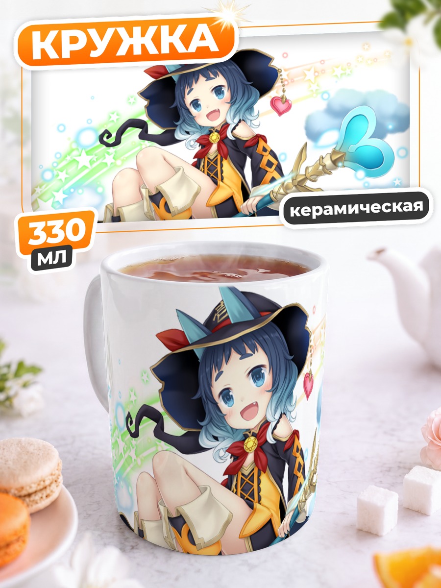 Кружка керамическая Ичиго в шляпе