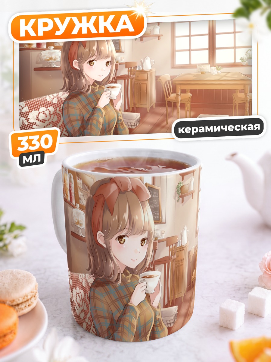 Кружка керамическая Уютный завтрак дома