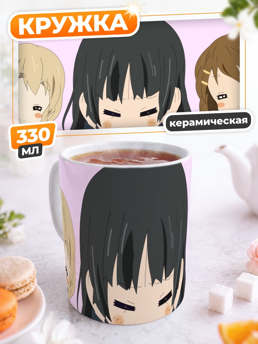 Кружка керамическая Мио Акияма и рамен