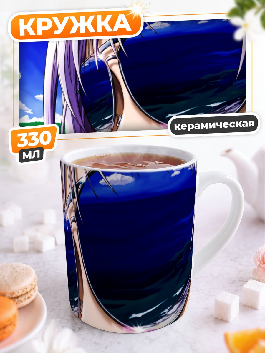 Кружка керамическая Майя Нацумэ в очках
