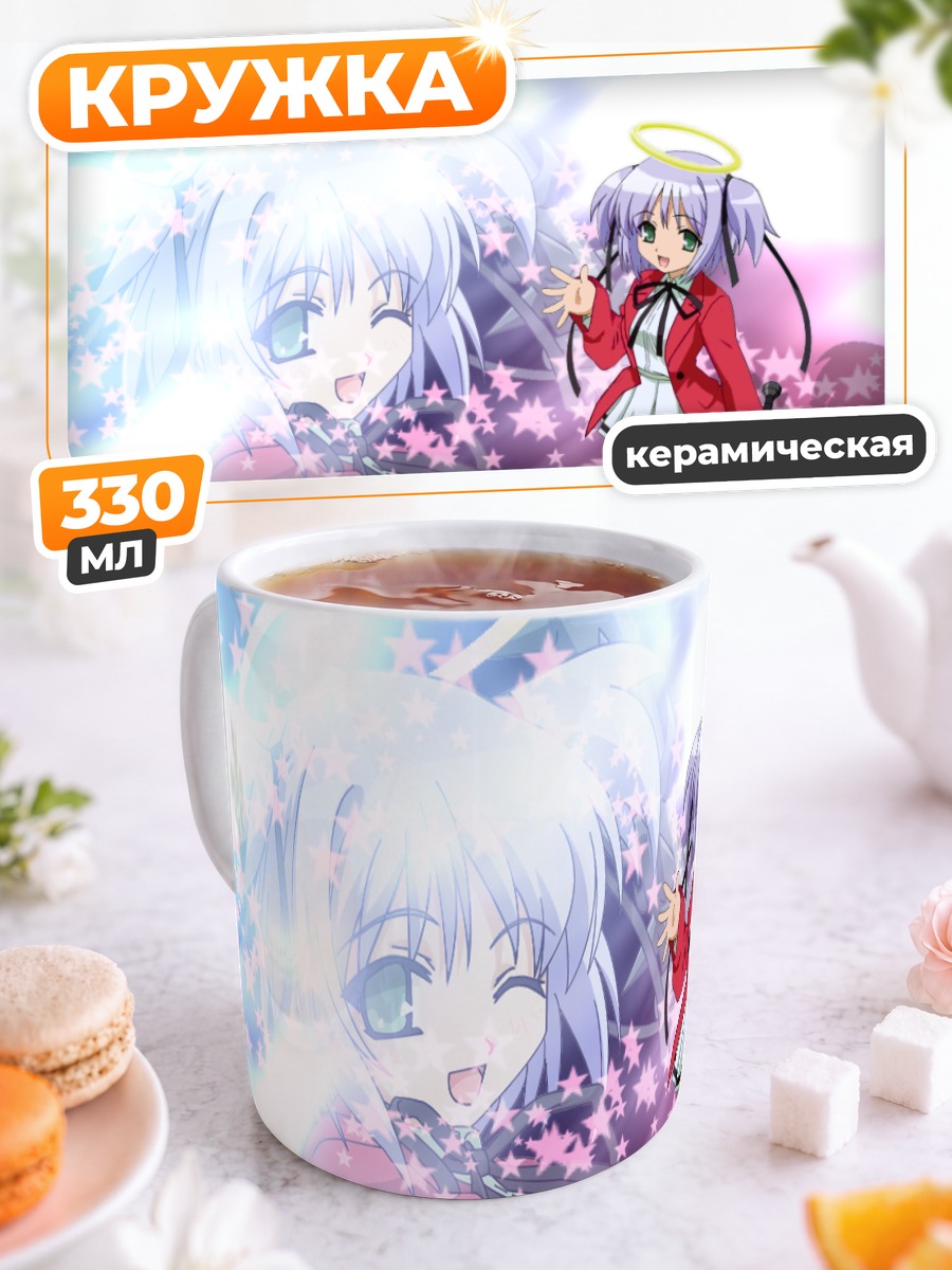 Кружка керамическая Докуро-чан с косой