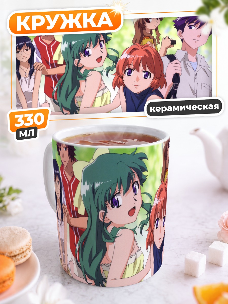 Кружка керамическая Майку Камиширо и друзья
