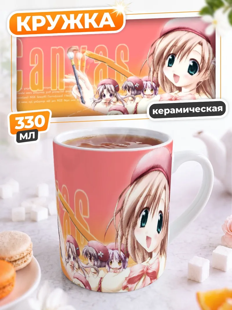 Кружка керамическая Девушки из Canvas