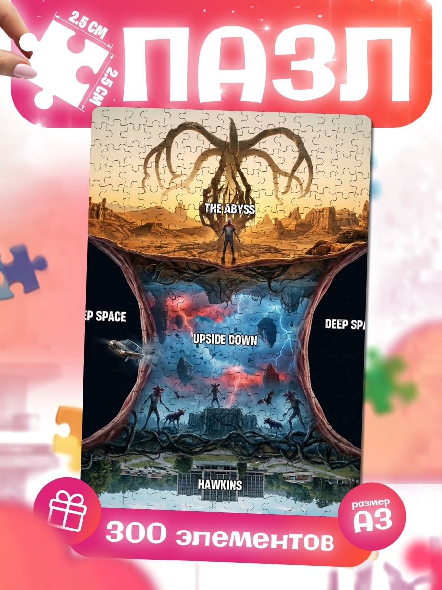 Пазлы Stranger Things мир