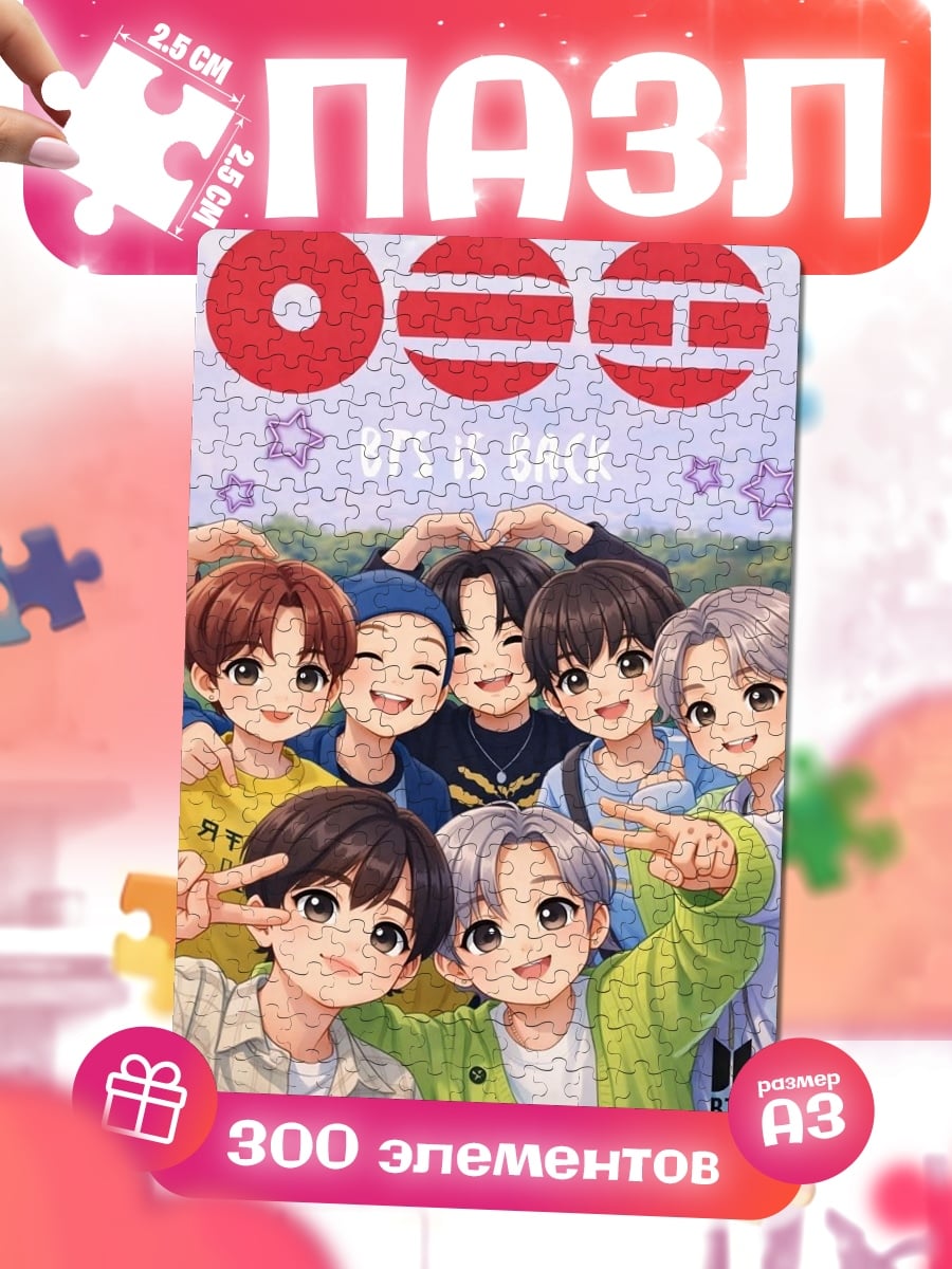Пазлы BTS is back